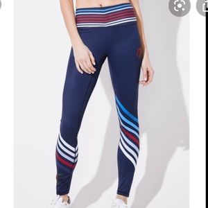 Peloton x Pop Active Pick Up Lines Rose Leggings